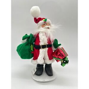 Annalee Santa Claus Figurine Christmas Holiday Decor 10 Inches Tall USA